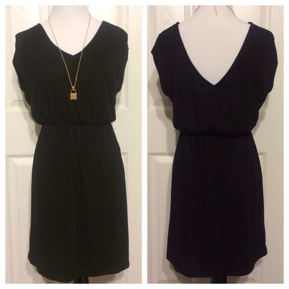 COPY - GAP double plunge dress